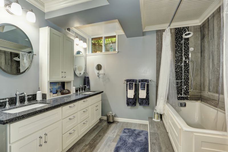 Expanded Bathroom Layout